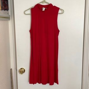 Forever 21 Red Sleeveless Dress